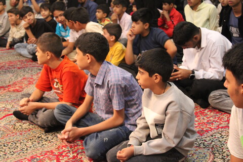 تصاویر/ ویژه برنامه ولادت حضرت‌محمد(ص) وامام‌جعفر‌صادق(ع) در مسجد مهدیه جوپار