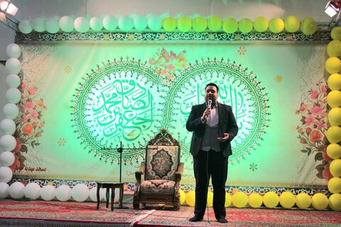 تصاویر/ ویژه برنامه ولادت حضرت‌محمد(ص) وامام‌جعفر‌صادق(ع) در مسجد مهدیه جوپار