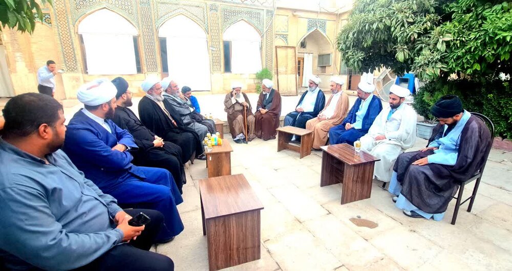 فیلم| بازدید آیت‌الله کریمی جهرمی از حوزه علمیه منصوریه شیراز