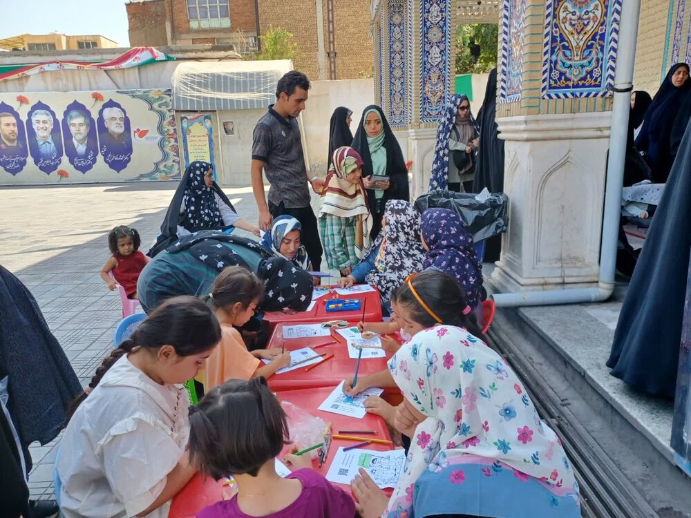 برپایی موکب همچون پیامبر مهربانی در امامزاده حسن(ع)