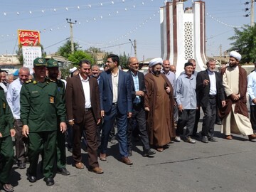 تصاویر/ راهپیمایی جمعه خشم و نصر در چهاربرج