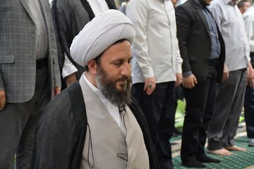 تصاویر/ آیین عبادی سیاسی نماز جمعه خوی