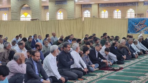 نماز جمعه گناوه به روایت تصویر