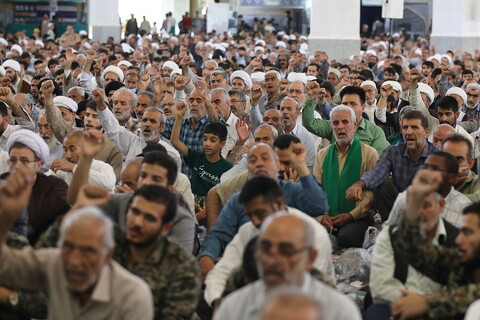 تصاویر/ اقامه نماز جمعه قم