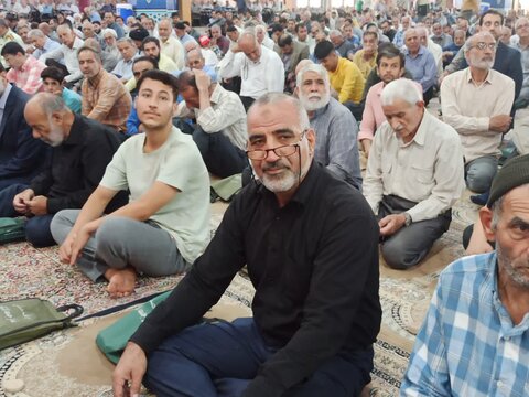 تصاویر/ نمازعبادی سیاسی جمعه کاشان