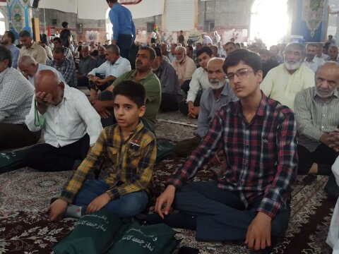 تصاویر/ نمازعبادی سیاسی جمعه کاشان