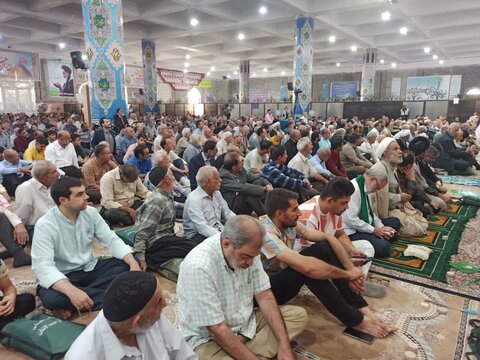 تصاویر/ نمازعبادی سیاسی جمعه کاشان