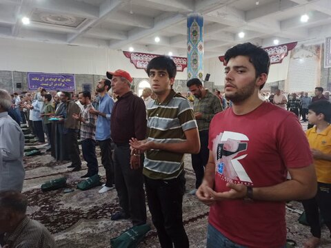 تصاویر/ نمازعبادی سیاسی جمعه کاشان