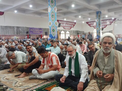 تصاویر/ نمازعبادی سیاسی جمعه کاشان