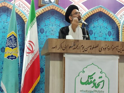 تصاویر/ نمازعبادی سیاسی جمعه کاشان