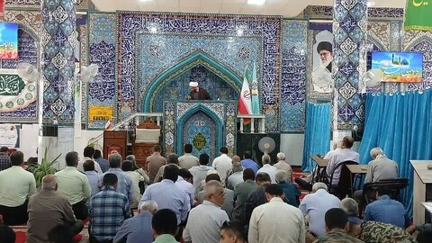 نماز جمعه دیلم به روایت تصویر