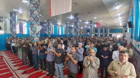 نماز جمعه دیلم به روایت تصویر