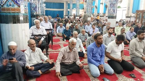 نماز جمعه دیلم به روایت تصویر