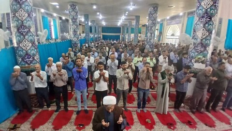 نماز جمعه دیلم به روایت تصویر