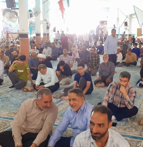 تصاویر/ نمازعبادی سیاسی جمعه آران وبیدگل