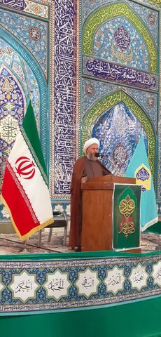 تصاویر/ نمازعبادی سیاسی جمعه آران وبیدگل