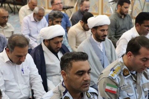 نماز جمعه خارگ به روایت تصویر