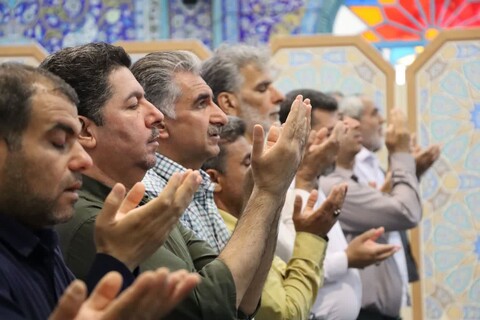 نماز جمعه خارگ به روایت تصویر