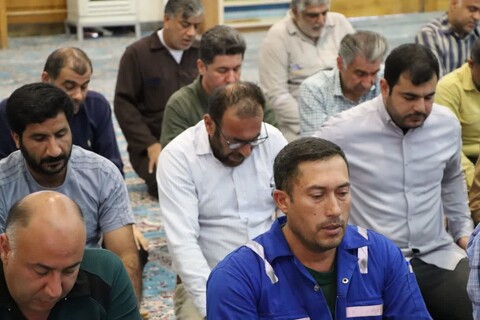 نماز جمعه خارگ به روایت تصویر