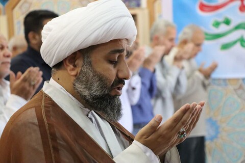 نماز جمعه خارگ به روایت تصویر