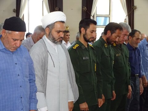 تصاویر/ آیین عبادی سیاسی نماز جمعه چهاربرج