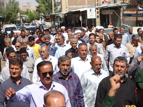 تصاویر/ راهپیمایی جمعه خشم و نصر در چهاربرج