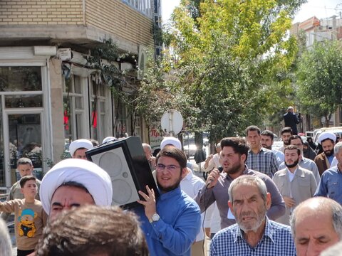 تصاویر/ راهپیمایی جمعه خشم و نصر در چهاربرج