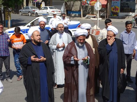 تصاویر/ راهپیمایی جمعه خشم و نصر در چهاربرج