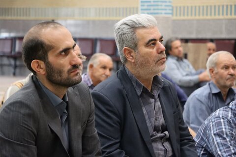 تصاویر/ آیین عبادی سیاسی نماز جمعه نوشین شهر