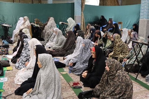 تصاویر/ آیین عبادی سیاسی نماز جمعه نوشین شهر