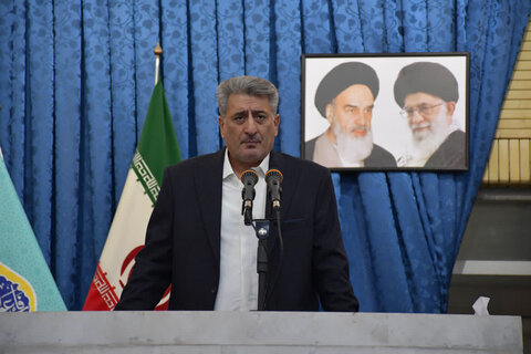 تصاویر/ آیین عبادی سیاسی نماز جمعه خوی