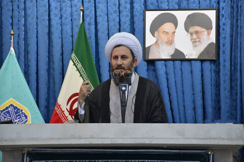 تصاویر/ آیین عبادی سیاسی نماز جمعه خوی