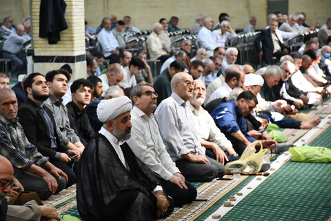 تصاویر/ آیین عبادی سیاسی نماز جمعه خوی