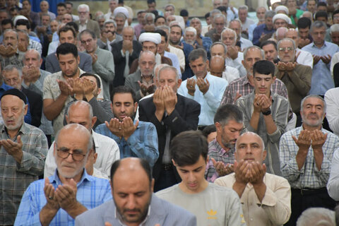 تصاویر/ آیین عبادی سیاسی نماز جمعه خوی