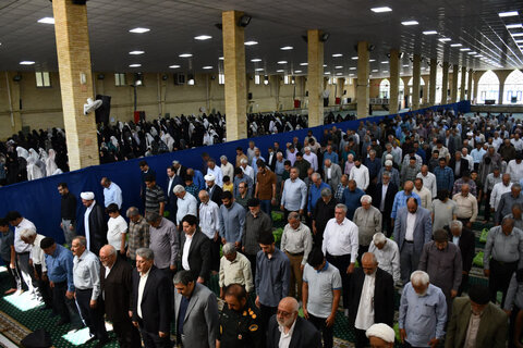 تصاویر/ آیین عبادی سیاسی نماز جمعه خوی