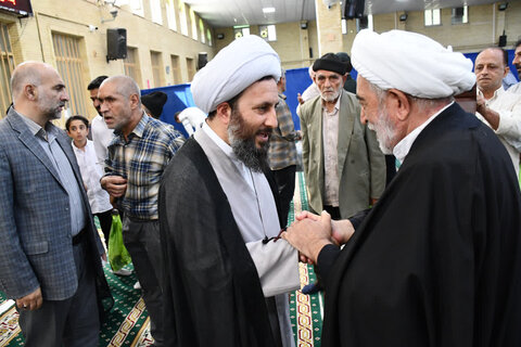 تصاویر/ آیین عبادی سیاسی نماز جمعه خوی