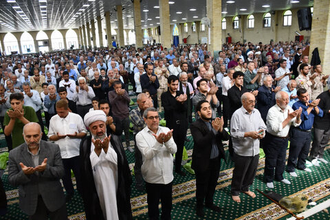 تصاویر/ آیین عبادی سیاسی نماز جمعه خوی