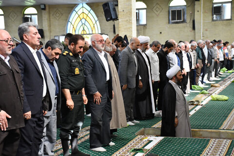 تصاویر/ آیین عبادی سیاسی نماز جمعه خوی