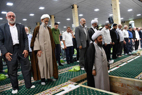 تصاویر/ آیین عبادی سیاسی نماز جمعه خوی