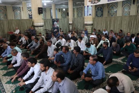 تصاویر/ اقامه نماز جمعه شهر زیدآباد