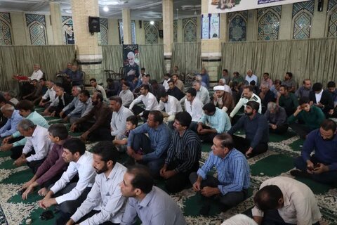 تصاویر/ اقامه نماز جمعه شهر زیدآباد