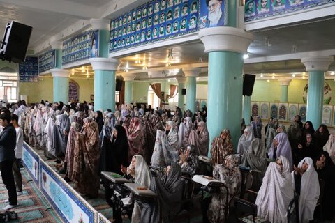 تصاویر/ آیین عبادی سیاسی نماز جمعه تکاب