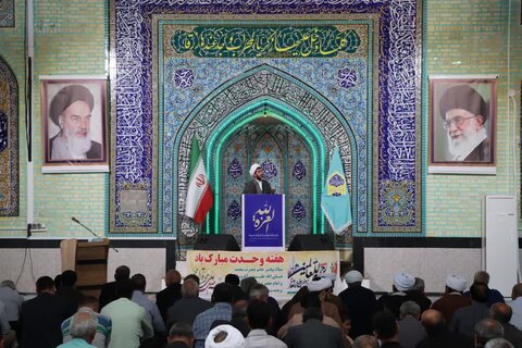 تصاویر/ آیین عبادی سیاسی نماز جمعه تکاب