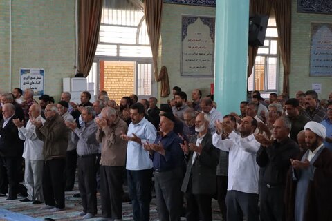 تصاویر/ آیین عبادی سیاسی نماز جمعه تکاب