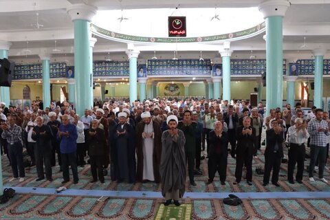 تصاویر/ آیین عبادی سیاسی نماز جمعه تکاب