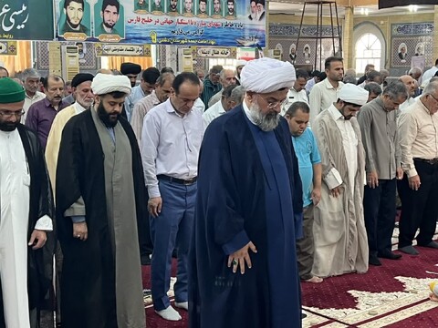 نماز جمعه خورموج به روایت تصویر