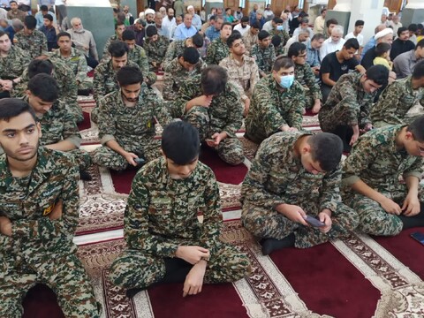 نماز جمعه برازجان به روایت تصویر