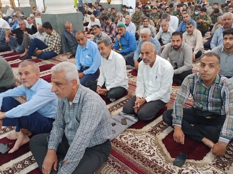 نماز جمعه برازجان به روایت تصویر