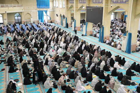 تصاویر/ آیین عبادی سیاسی نماز جمعه ارومیه