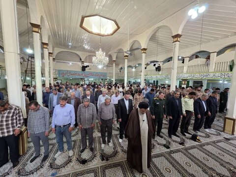 تصاویر/ آیین عبادی سیاسی نماز جمعه ماکو